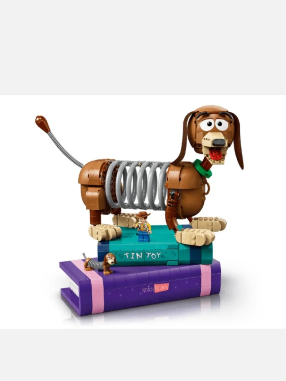 Sealed Lego Disney Pixar Toy Story Slinky Dog Bookends Set 43301